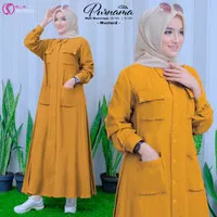 Gamis Midi Dress Muslim Purnama Original Shofiya
