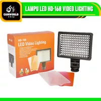 LAMPU LED HD-160 VIDEO LIGHTING MURAH -HD160
