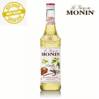 Monin Syrup Vanilla 700ml | Sirup Perisa Vanila (KHUSUS GOJEK)