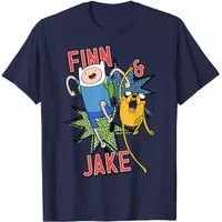 Baju Kaos Anak CN Adventure Time Finn & Jake Portrait T-Shirt