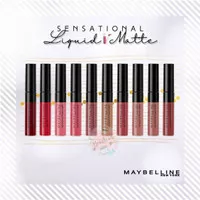 Maybelline Color Sensational Liquid Lipstick Make Up Lipstik(Matte Lip