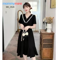 Mommymine Dress Hamil / Menyusui Impor (MD_3528)
