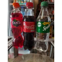 Coca Cola, Fanta, Sprite Botol [390 ml - 12 pcs/1 Pack]