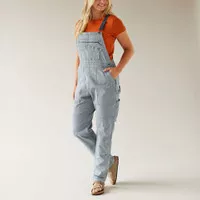 Duluth Overall Jumpsuit Jeans Dress Denim Wanita Jumbo Big Size - M