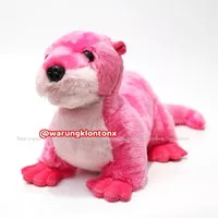 Boneka Berang Berang River Otter Pink Plush Toys Kualitas Export