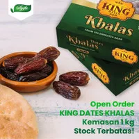 Kurma Prince Dates Khalas 1kg / Kurma khalas / BUKAN Date Crown thermo