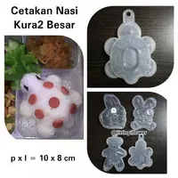 (KURA-KURA BESAR)Cetakan Nasi Kura Kura Nasi Bento-CETAKAN Rice Mold