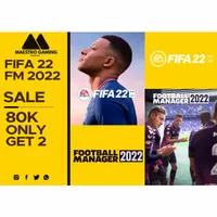 FIFA 22 PC ORIGINAL ORIGIN + FOOTBALL MANAGER 2022 PC ORIGINAL