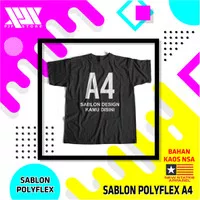 Sablon kaos Satuan A4 | Sablon Baju | Sablon Manual | Sablon Polyflex
