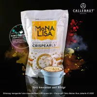 Mona Lisa Callebaut Crispearls White 800gr Crispy Chocolate Monalisa