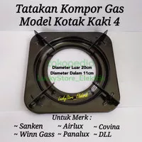 TATAKAN KOMPOR GAS WINN GAS AIRLUX SANKEN PANALUX MODEL KAKI 4 TEBAL