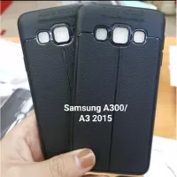 Samsung A3 2015 Autofocus Softcase Silikon Leather Case Kulit Casing