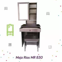Meja Rias Jasmine Minimalis + Kaca dan Kursi MR-830