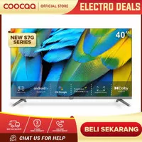 TV LED COOCAA 40S7G ANDROID 11.0 HDR 10 2.4G/5G WIFI DIGITAL TV 40INCH