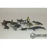 Figure Hewan Laut Air Ikan Perariran Ocean - Miniature Maket Toy02
