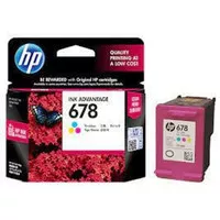 Ink Cartridge HP 678 color original | Tinta Printer HP 678 Warna CMY