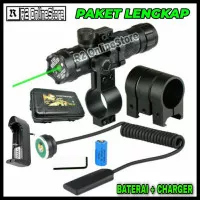 Laser Scope Senapan angin Tactical Hijau / Merah Green Dot Laser Gun