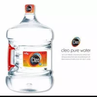 air mineral galon CLEO 19 Liter + isi