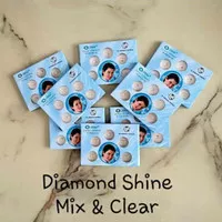 Berlian gigi Diamond Shine crystal ornament isi 5 pieces dental