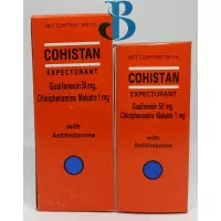 Cohistan Expectorant sirup 60 ml, 100 ml - obat batuk berdahak