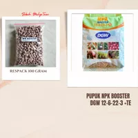 Pupuk NPK Booster DGW 12-6 -22-3+TE Repack 100gram Nutrisi Pembungaan