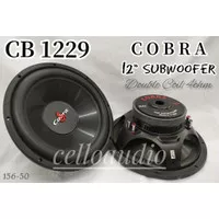 Subwoofer Cobra CB-1229 DC Subwoofer Double Coil 12 Inch CB 1229 DC