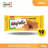 Wafello Butter Caramel Promo 1 pak renceng 10 pcs x 20.5 Gr 21 gr