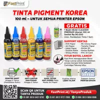 Tinta Pigment Art Paper Korea Epson - Black - 100 ML