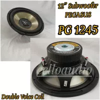 Subwoofer Double Coil 12 Inch Pegasus PG 1245 Speaker 12 PG1245