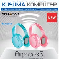 WIRELESS HEADPHONE SONICGEAR AIRPHONE III BLUETOOTH