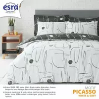 kain bahan sprei meteran katun Esra Motif Picasso