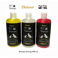 Shampoo sampo kucing anjing musang kelinci marmut 500 ml