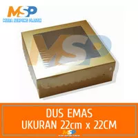 DUS EMAS/GOLD Uk.25x25, 22x22, 20x20, 18x18 /10pcs