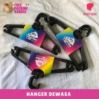 Hanger Besar - Hitam Golden Ox / Gantungan Baju / Jemuran Pakaian