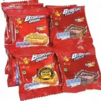 Biskuit Biskuat Coklat Original Renceng isi 10pcs