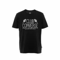 Baju Kaos T-shirt Converse Original Table Tee #4 Black Men