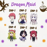 Sticker Anime Kobayashi-san Chi no Maid Dragon 1 Miss Kobayashi