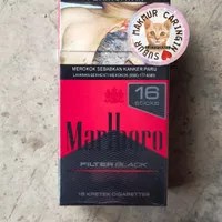 Rokok MARLBORO FILTER BLACK 16 Batang / SLOF
