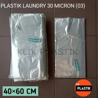 PLASTIK LAUNDRY 40X60 CM KANTONG PLASTIK PACKING SAMPAH BENING