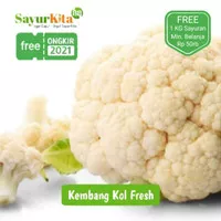 Kembang Kol Segar / Sayur Bunga Kol Fresh 1 Kg (Sayur Segar) - 1/2 kg