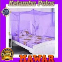 Kelambu Polos Warna Persegi Size King (180x200)