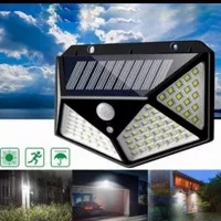 LAMPU TAMAN LED TENAGA SURYA SENSOR GERAK PANEL/ LAMPU DINDING LED