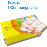 Kartu Rfid 125 Khz Card TK28 Mango Card RFID 125Khz With UID Number