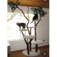 caspira - cat tree - cat scratcher - cat play - panjatan kucing perisa