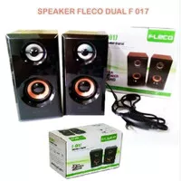 Speaker Aktif Mini Fleco F- 017 Extra Bass Power Sound ~Canter