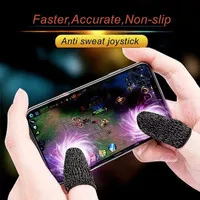 Finger Cots Sarung Tangan Jempol Anti Basah 2Pcs 1 Pasang For Game AOV