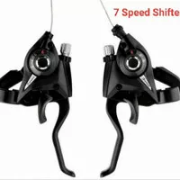 Shifter 7 Speed Shimano Shifter Handle Brake Rem Sepeda Kanan dan Kiri