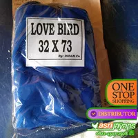 Kerodong Sangkar Lovebird / Kerodong Bulat 32x73 cm