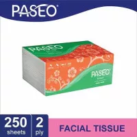 Tissue / tisu paseo smart 250 sheets 2ply facial tissue