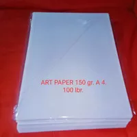 Art Paper Glossy 150 Gr. A 4 ( 100 lbr)